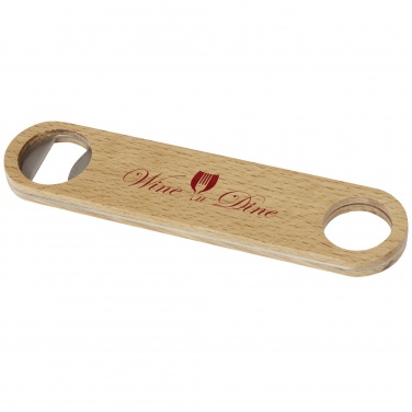 Logotrade promotional products photo of: Origina wooden bottle opener