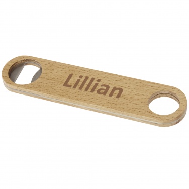 Logo trade promotional products image of: Origina wooden bottle opener