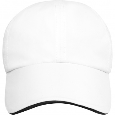 Logo trade promotional giveaways picture of: Morion 6 panel GRS recycled cool fit sandwich cap