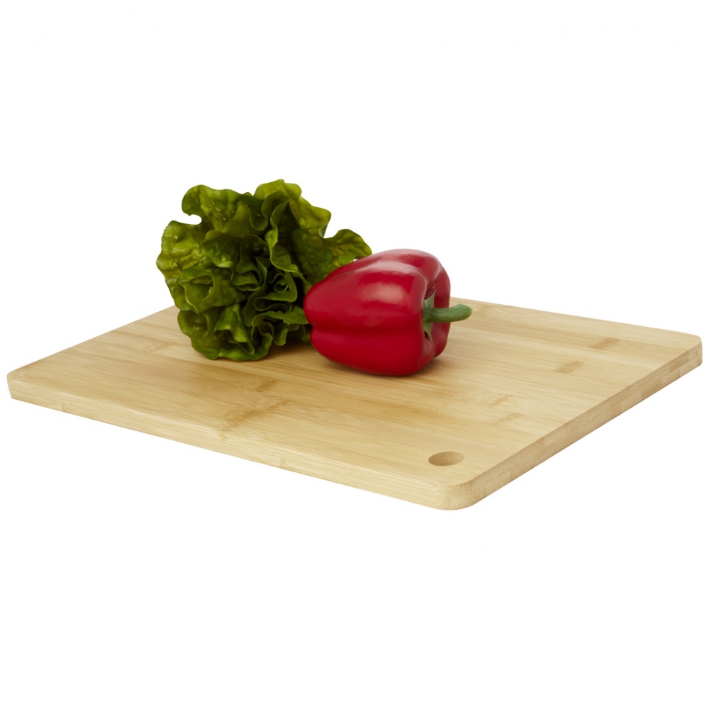 Logo trade corporate gifts picture of: Harp bamboo cutting board