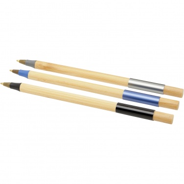 Logo trade promotional gift photo of: Kerf 3-piece bamboo pen set