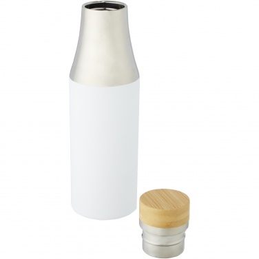 Logo trade promotional items picture of: Hulan 540 ml copper vacuum insulated stainless steel bottle with bamboo lid