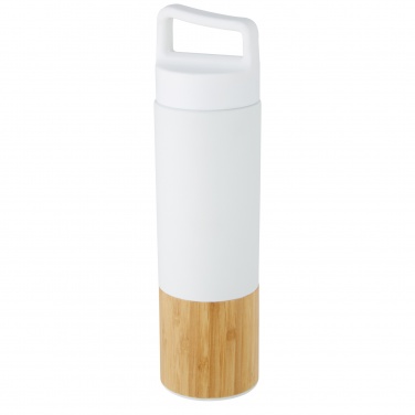 Logotrade promotional merchandise image of: Torne 540 ml  stainless steel bottle with bamboo outer wall