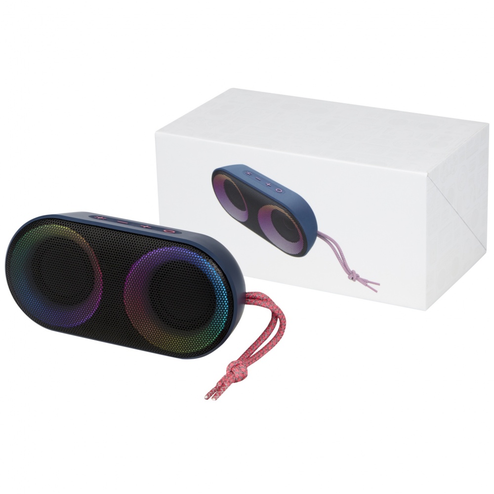 Logo trade promotional gifts image of: Move MAX IPX6 outdoor speaker with RGB mood light