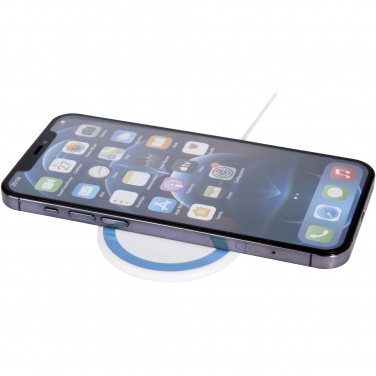 Logo trade corporate gifts picture of: Peak 10W magnetic wireless charging pad