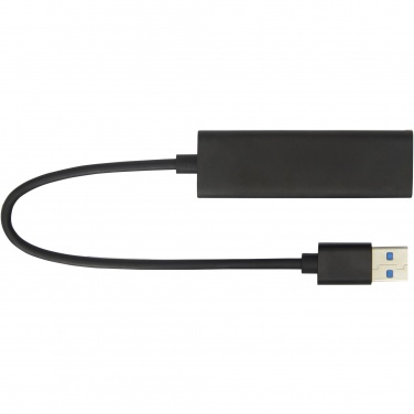 Logo trade promotional merchandise picture of: ADAPT aluminum USB 3.0 hub