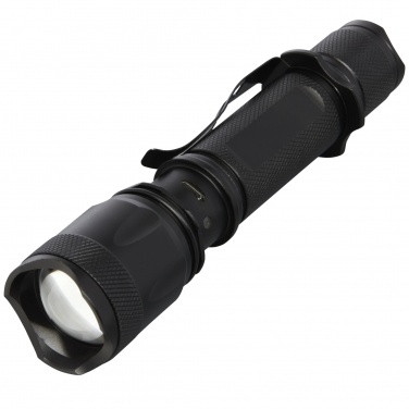 Logo trade promotional gifts image of: Mears 5W rechargeable tactical flashlight