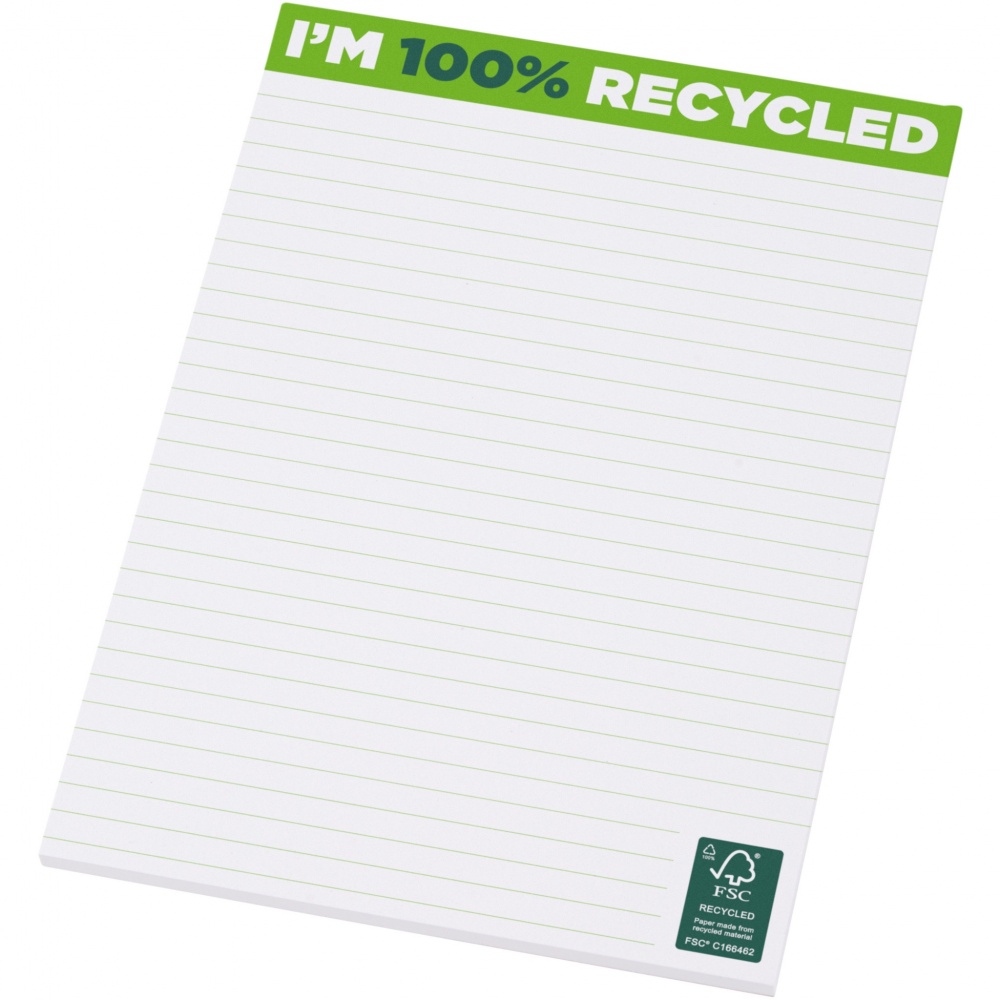 Logotrade promotional merchandise photo of: Desk-Mate® A5 recycled notepad