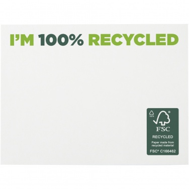 Logotrade advertising product image of: Sticky-Mate® recycled sticky notes 100x75 mm