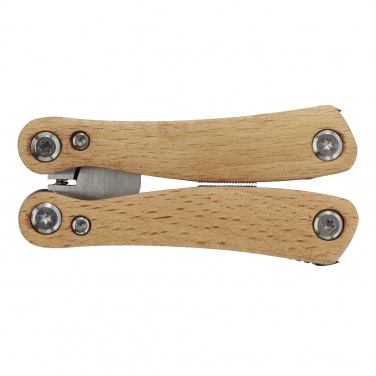 Logotrade promotional product picture of: Anderson 12-function medium wooden multi-tool