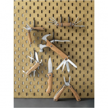 Logo trade corporate gift photo of: Anderson 12-function medium wooden multi-tool