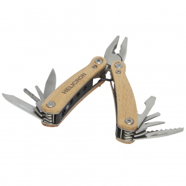 Logotrade advertising product picture of: Anderson 12-function medium wooden multi-tool