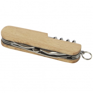 Logo trade corporate gifts image of: Richard 7-function wooden pocket knife