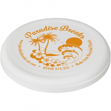 Logo trade promotional merchandise image of: Crest recycled frisbee