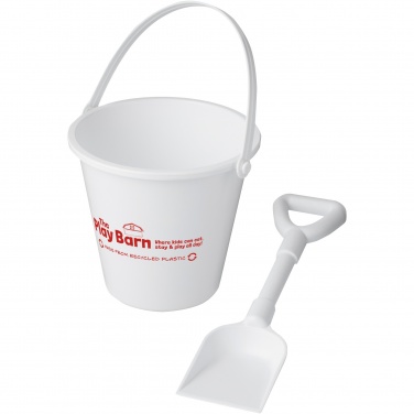 Logo trade business gift photo of: Tides recycled beach bucket and spade