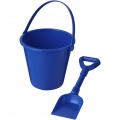 Tides recycled beach bucket and spade, Blue