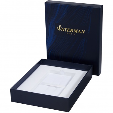 Logo trade promotional gifts picture of: Waterman duo pen gift box