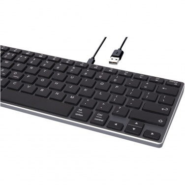 Logo trade corporate gift photo of: Hybrid performance Bluetooth keyboard - QWERTY