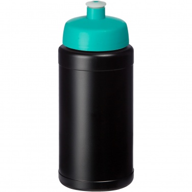 Logo trade promotional products picture of: Baseline 500 ml recycled sport bottle