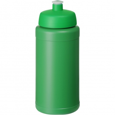 Logo trade promotional giveaway photo of: Baseline 500 ml recycled sport bottle