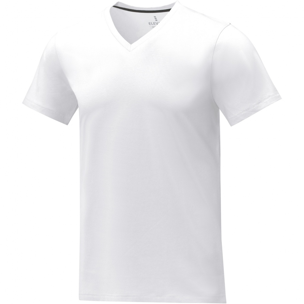 Logotrade advertising product image of: Somoto short sleeve men's V-neck t-shirt 