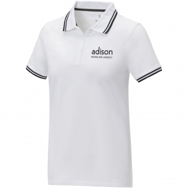 Logotrade advertising product image of: Amarago short sleeve women's tipping polo