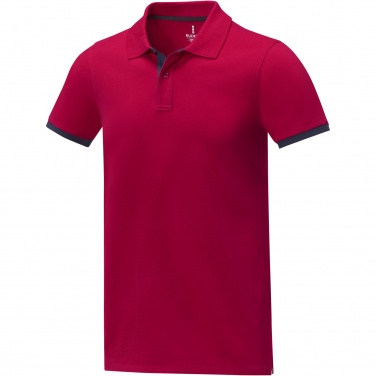 Logo trade advertising product photo of: Morgan short sleeve men's duotone polo