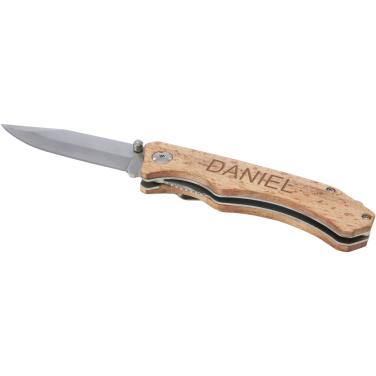 Logotrade advertising product picture of: Dave pocket knife with belt clip