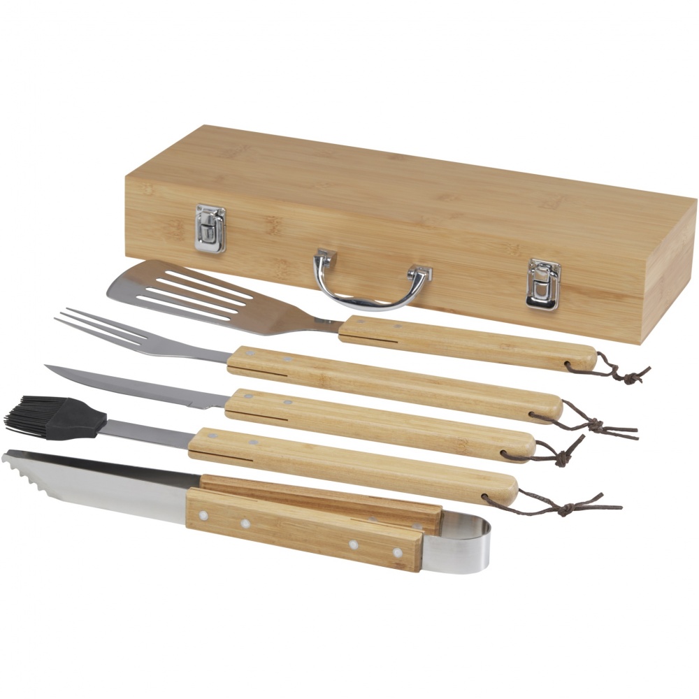 Logo trade corporate gift photo of: Churras 5-piece BBQ set