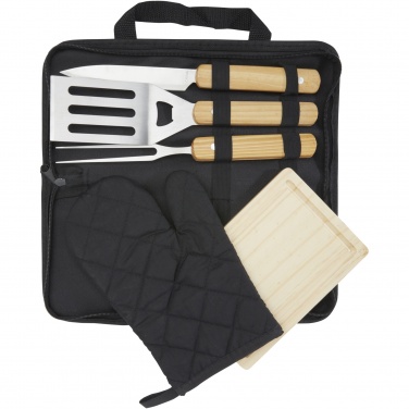 Logo trade promotional gifts picture of: Gratar 5-piece BBQ set