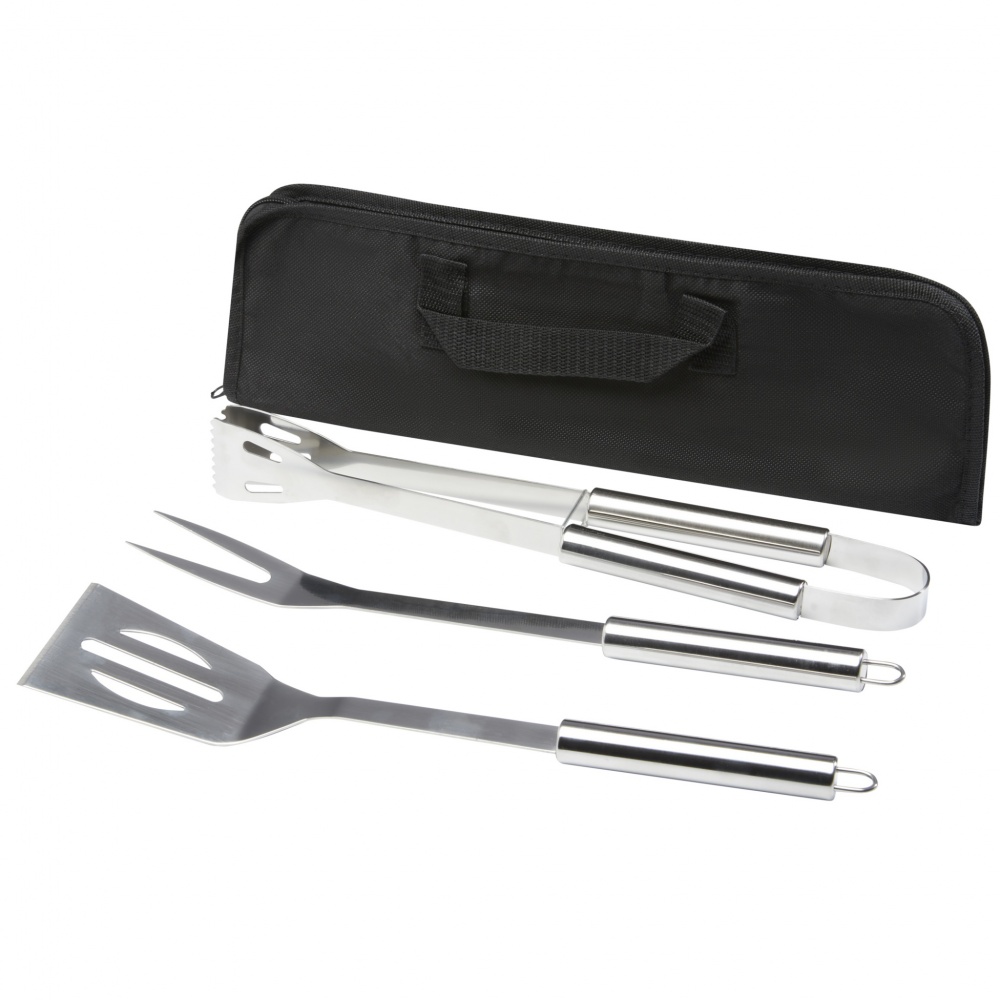 Logo trade business gift photo of: Barcabo BBQ 3-piece set