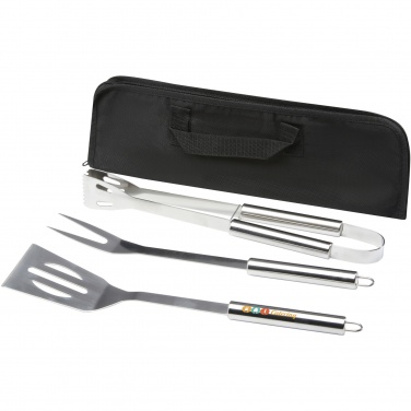 Logo trade promotional items image of: Barcabo BBQ 3-piece set