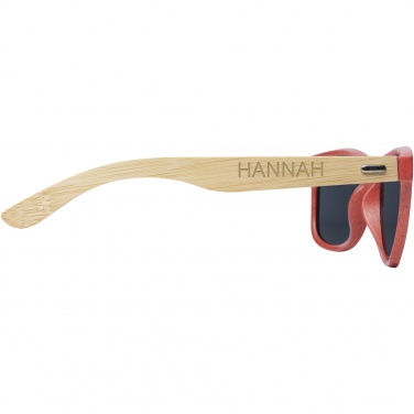 Logotrade promotional giveaway image of: Sun Ray bamboo sunglasses