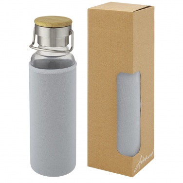 Logo trade promotional gift photo of: Thor 660 ml glass bottle with neoprene sleeve