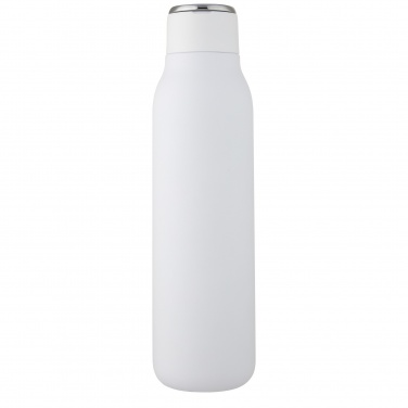 Logotrade promotional product image of: Marka 600 ml copper vacuum insulated bottle with metal loop