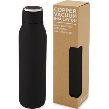 Logotrade business gift image of: Marka 600 ml copper vacuum insulated bottle with metal loop