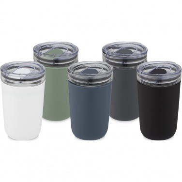 Logo trade promotional merchandise photo of: Bello 420 ml glass tumbler with recycled plastic outer wall