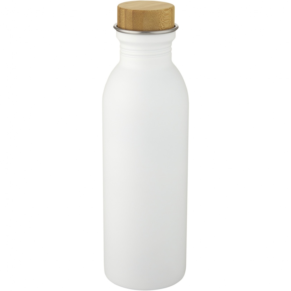 Logo trade promotional gifts image of: Kalix 650 ml stainless steel water bottle