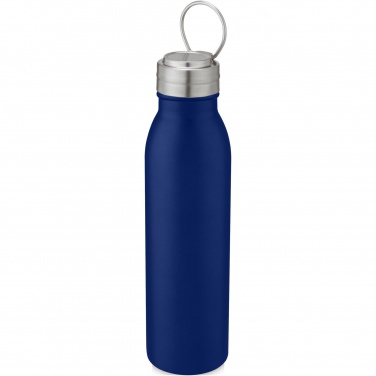 Logo trade advertising products image of: Harper 700 ml stainless steel water bottle with metal loop