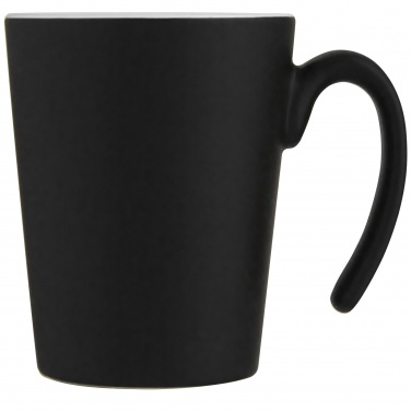 Logo trade promotional items image of: Oli 360 ml ceramic mug with handle