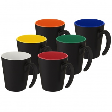 Logo trade promotional product photo of: Oli 360 ml ceramic mug with handle