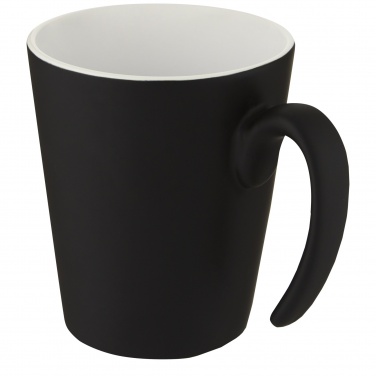 Logo trade corporate gift photo of: Oli 360 ml ceramic mug with handle