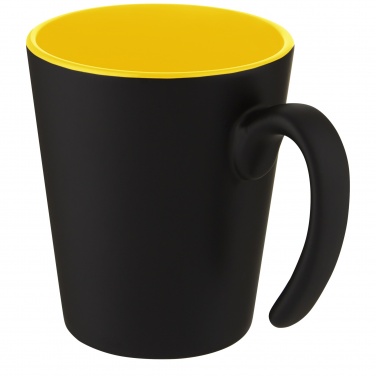 Logo trade promotional gifts picture of: Oli 360 ml ceramic mug with handle