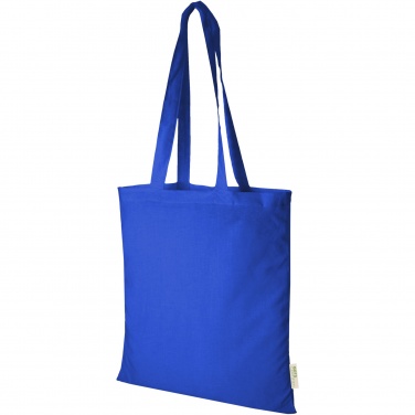 Logotrade promotional gift image of: Orissa 140 g/m² organic cotton tote bag 7L