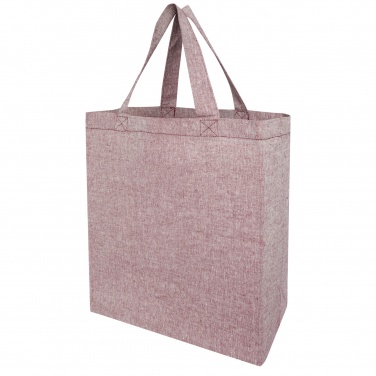 Logo trade advertising products image of: Pheebs 150 g/m² recycled gusset tote bag 13L