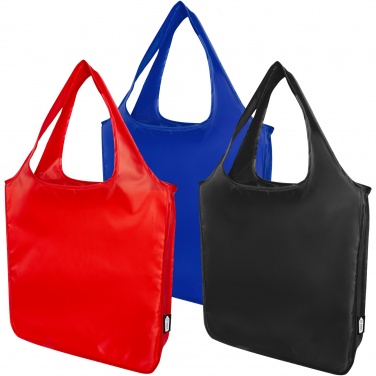 Logo trade promotional products image of: Ash RPET large foldable tote bag 14L