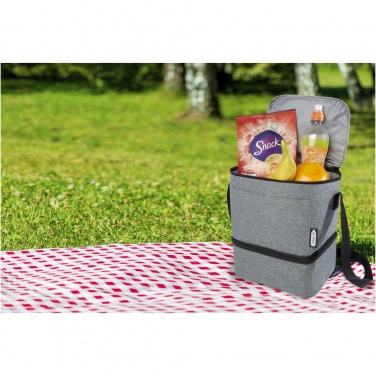 Logo trade business gift photo of: Tundra 9-can GRS RPET lunch cooler bag 9L