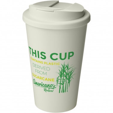 Logo trade corporate gifts image of: Americano®­­ Renew 350 ml insulated tumbler with spill-proof lid