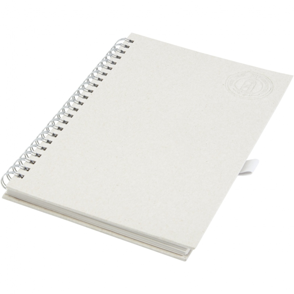 Logotrade business gift image of: Dairy Dream A5 size reference recycled milk cartons spiral notebook