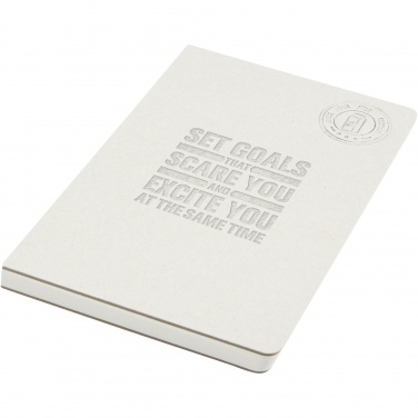 Logotrade promotional merchandise image of: Dairy Dream A5 size reference recycled milk cartons spineless notebook